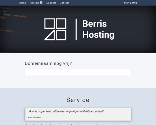 Berris Hosting Logo